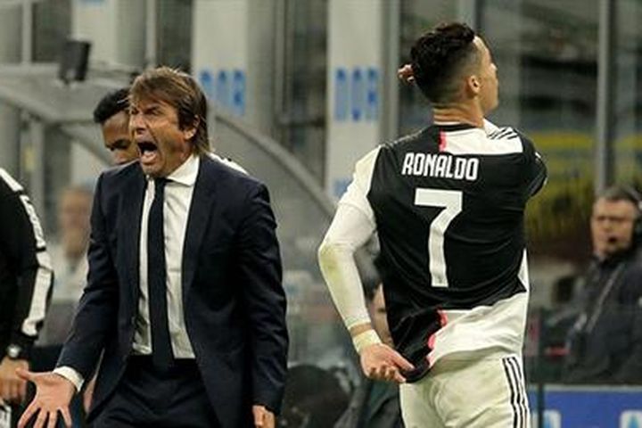 Ronaldo không thích Conte dẫn dắt MU