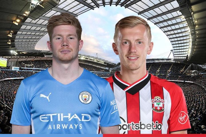 Dự đoán tỷ số, đội hình xuất phát trận Man City - Southampton