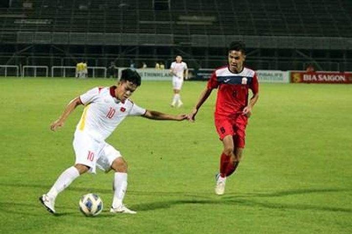 Highlights trận U23 Việt Nam-U23 Kyrgyzstan: Siêu phẩm được tái hiện