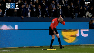 Trận đấu ở Bundesliga bị hoãn vì CĐV ném cốc bia vào đầu trọng tài