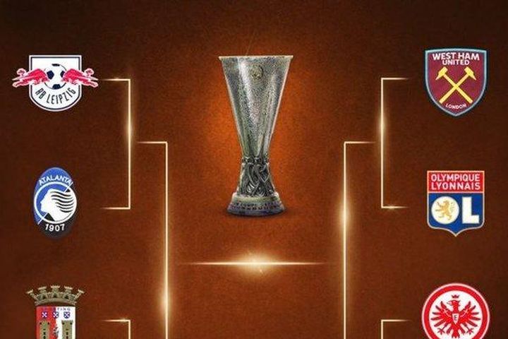 Barcelona đối đầu với Frankfurt ở tứ kết Europa League