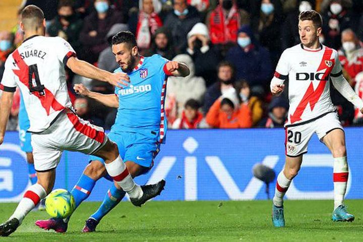 Thắng trận thứ 5 liên tiếp, Atletico tạm chiếm vị trí thứ 3 của Barca