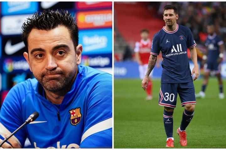 HLV Xavi mời gọi Lionel Messi trở lại Barca