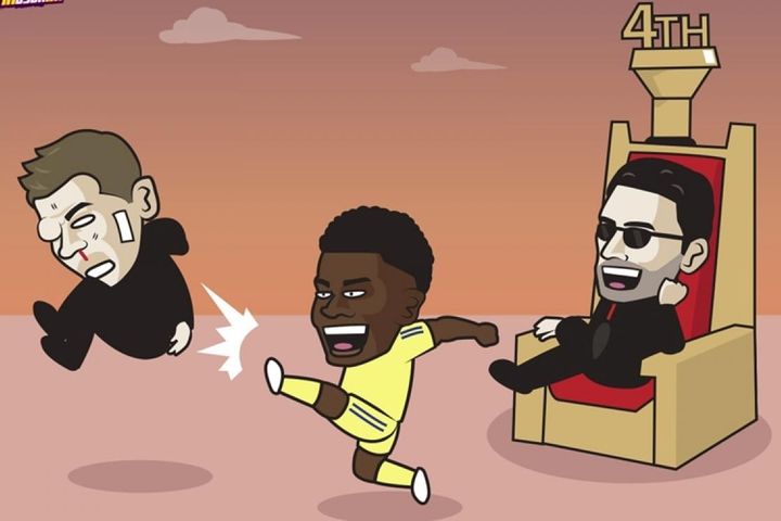 Biếm họa 24h: Arsenal và Aubameyang đều thăng hoa sau khi chia tay nhau