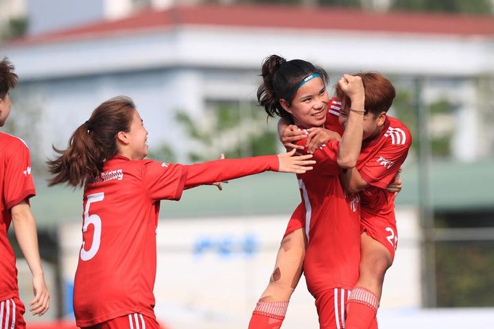 Giải bóng đá nữ U19 quốc gia: ĐKVĐ thắng dễ