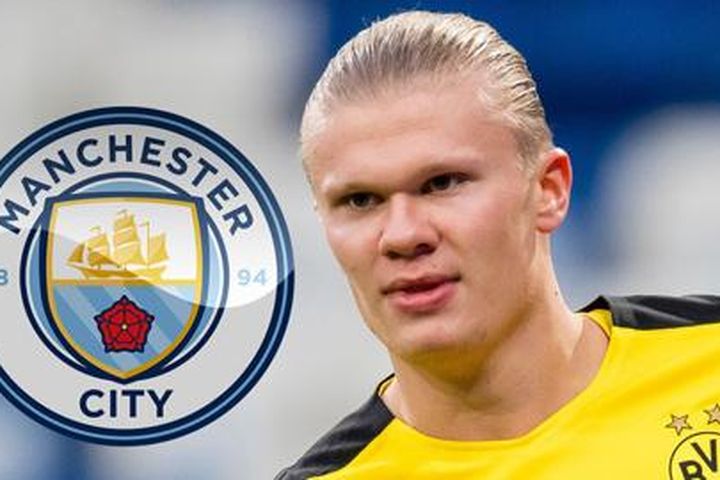 Haaland từ chối lương 500.000 bảng/tuần của Man City