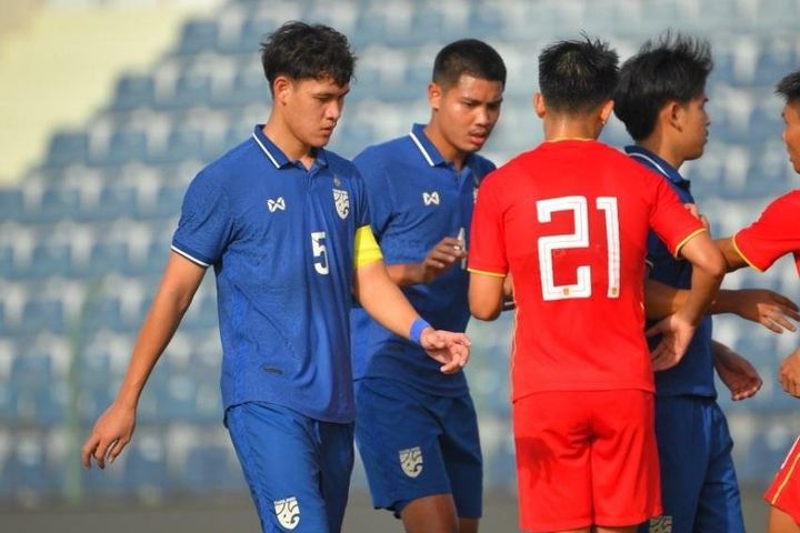 U23 Trung Quốc đại thắng U23 Thái Lan
