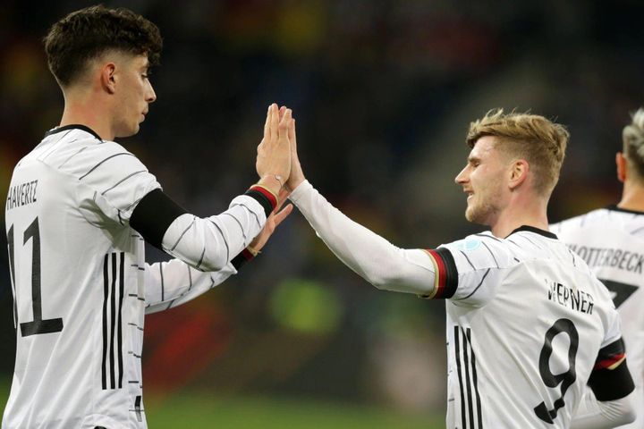 Havertz và Werner tỏa sáng giúp Đức thắng Israel