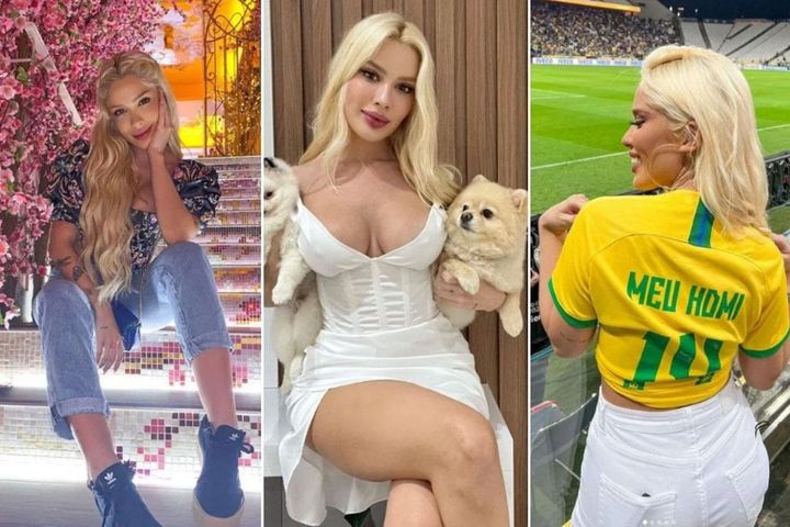 Bạn gái Militao nổi bật trên khán đài Maracana với vóc dáng bốc lửa