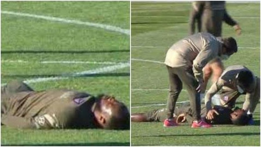 HLV Simeone tá hỏa vì Dembele đột quỵ trong buổi tập của Atletico