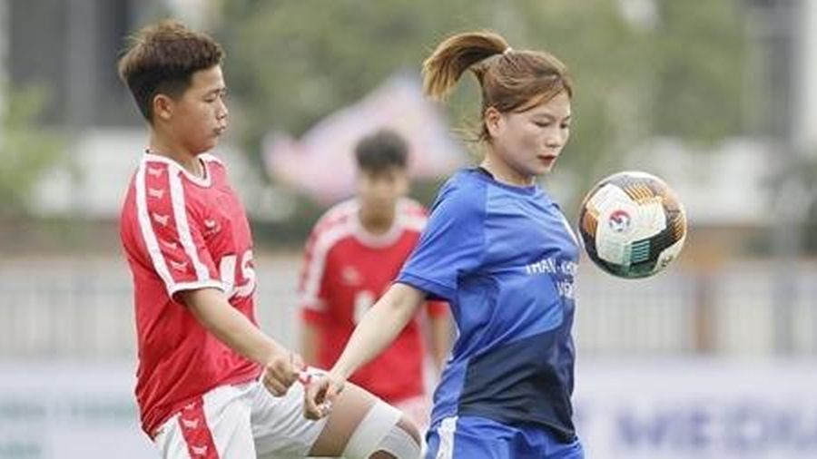 Than KSVN vô địch lượt đi Giải BĐ Nữ U19 Quốc gia 2021