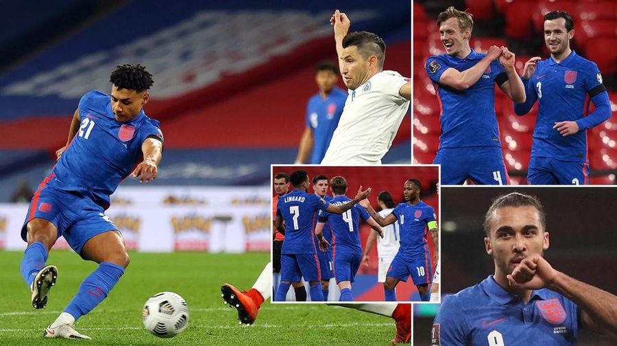 Vòng loại World Cup 2022: Anh, Đức, Italia rủ nhau thắng tưng bừng