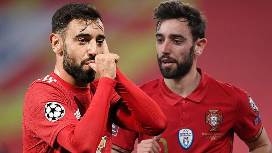 Từ MU đến Bồ Đào Nha: Hai bộ mặt Bruno Fernandes