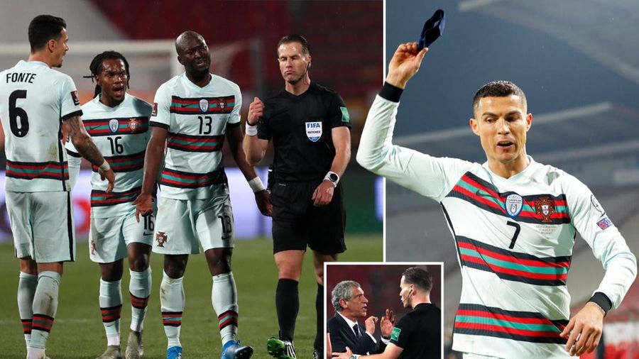 Trọng tài xin lỗi Cristiano Ronaldo sau vụ 'cướp bàn thắng'