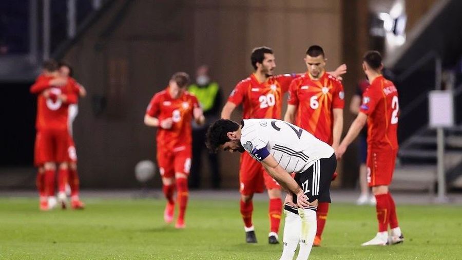 Đức thua sốc Bắc Macedonia trên sân nhà