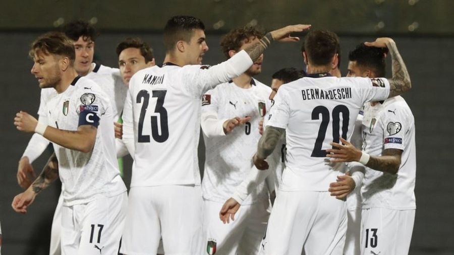 Kết quả vòng loại World Cup 2022 khu vực châu Âu (1/4): Italy thắng nhọc, Đức thua sốc