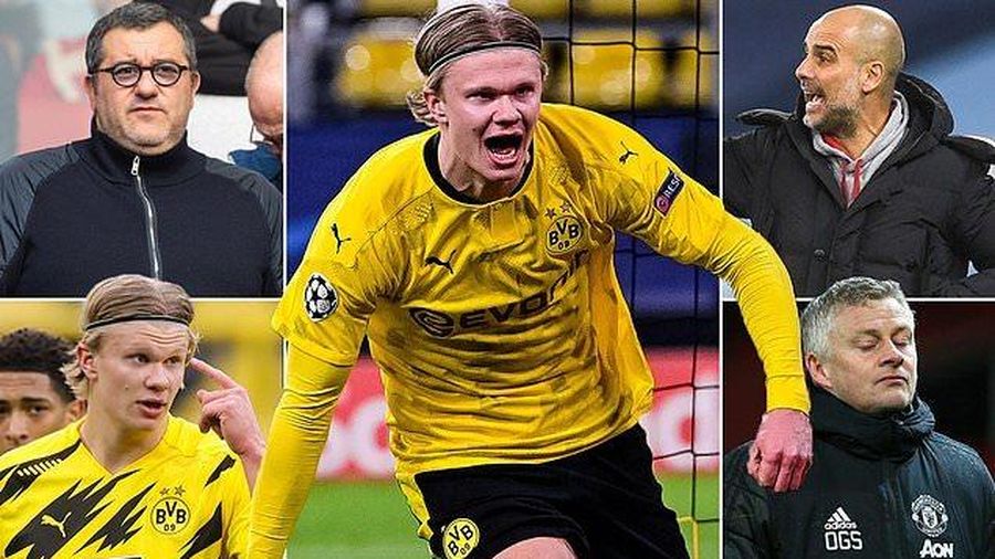 Haaland phù hợp với MU hơn Man City của Pep Guardiola