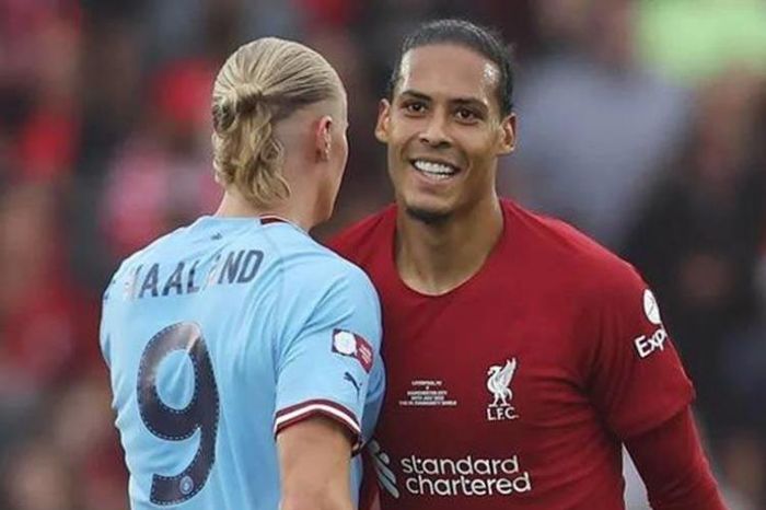 Haaland ở Man City vẫn tịt ngòi trước Van Dijk: Đội trưởng Hà Lan quá xuất sắc