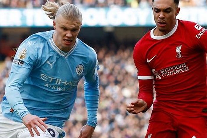 Haaland lập kỷ lục nhưng Man City không thắng nổi Liverpool