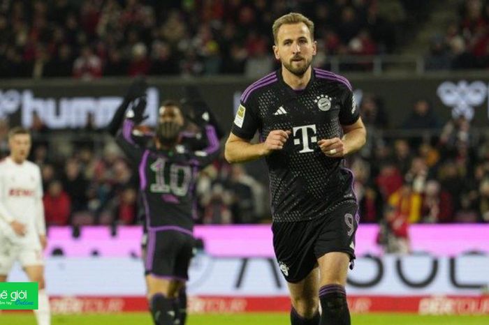 Harry Kane lập kỷ lục, đưa Bayern Munich dẫn đầu Bundesliga