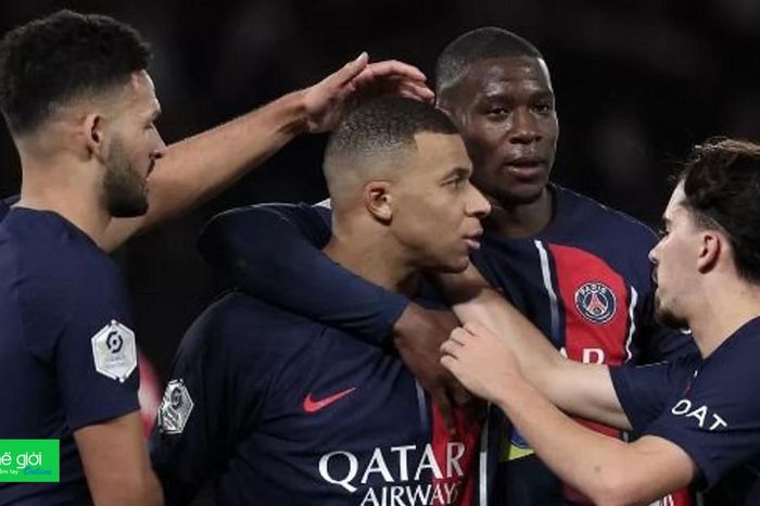 Thắng đậm trận cầu 6 điểm, PSG xây chắc ngôi đầu giải vô địch Pháp