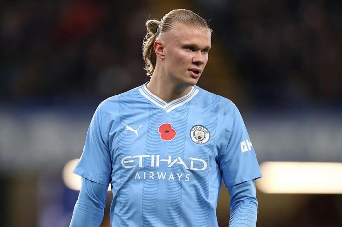 Erling Haaland tiếp tục thiết lập cột mốc 'khủng' trong màu áo Man City
