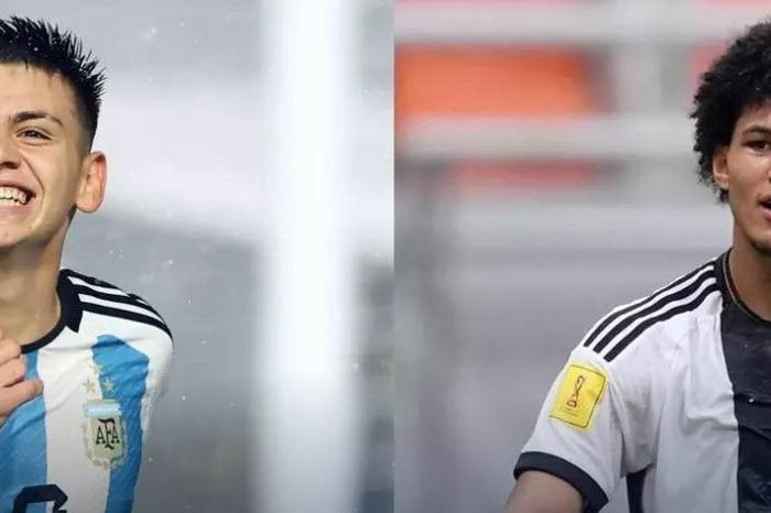 Xem 'truyền nhân Messi' chạm trán 'cỗ xe tăng Đức'