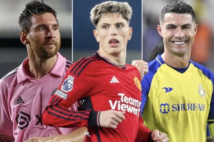 Messi 'đá' Garnacho vì Ronaldo