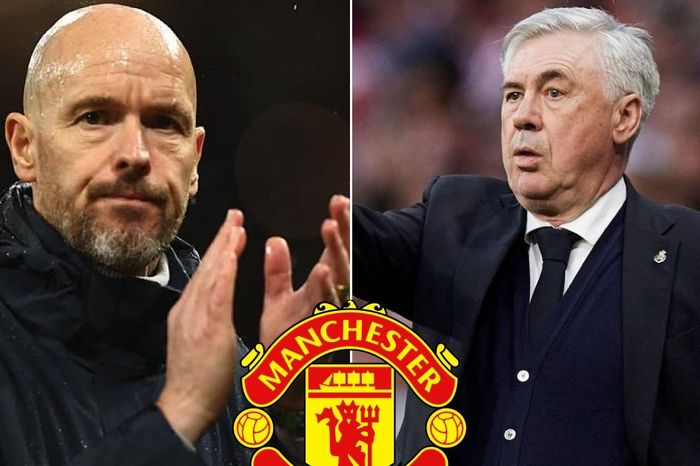 MU mời Ancelotti thay Erik ten Hag, Casemiro và Garnacho mừng rỡ