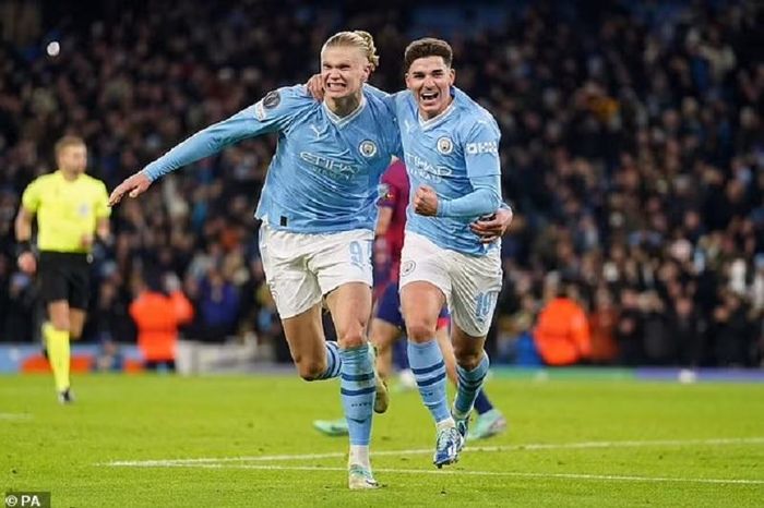 Ghi bàn vào lưới RB Leipzig, Erling Haaland phá thêm kỷ lục tại Champions league