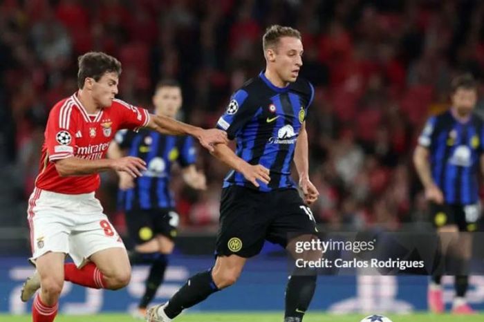 Video bóng đá Benfica - Inter Milan: Ngược dòng nghẹt thở, hat-trick ấn tượng (Cúp C1)