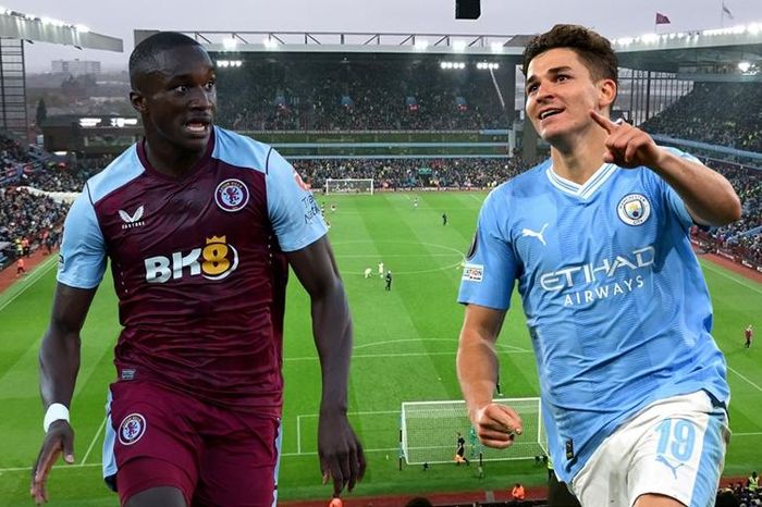 Dự đoán tỷ số, đội hình xuất phát trận Aston Villa - Man City
