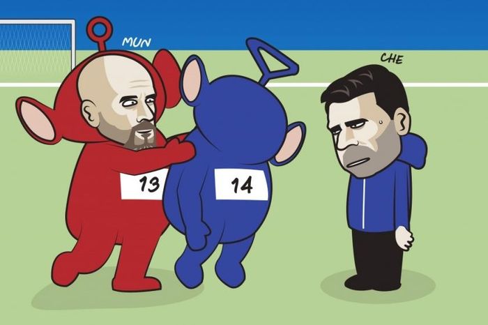 Biếm họa 24h: Chelsea đau đầu tìm chiến thuật đấu MU