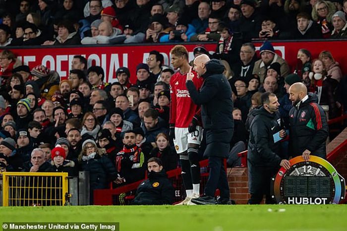 Vì sao Rashford bị loại khỏi đội hình MU?