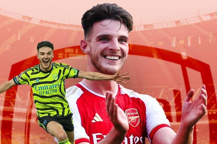 Arsenal dẫn đầu Ngoại hạng Anh: Giá trị Declan Rice