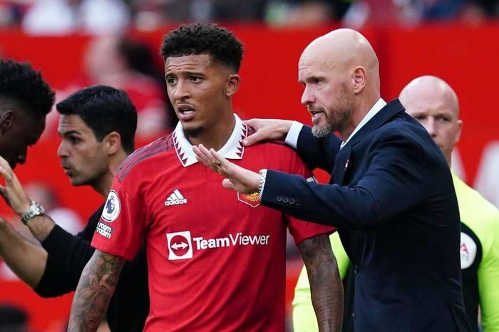 HLV Erik ten Hag: Sancho biết phải làm gì để quay lại đội hình Man Utd
