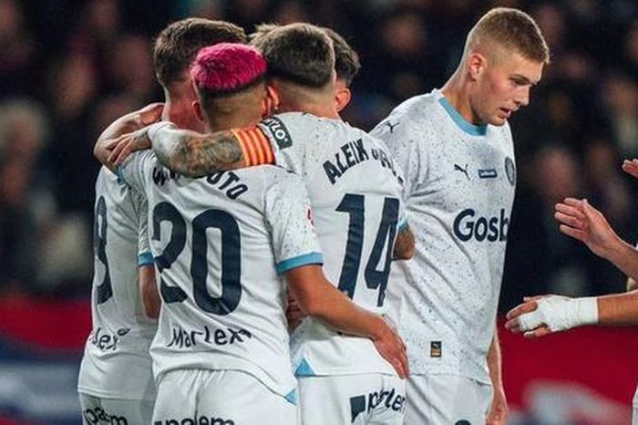 Xem màn ăn mừng của Girona sau trận thắng đẹp chủ nhà Barcelona