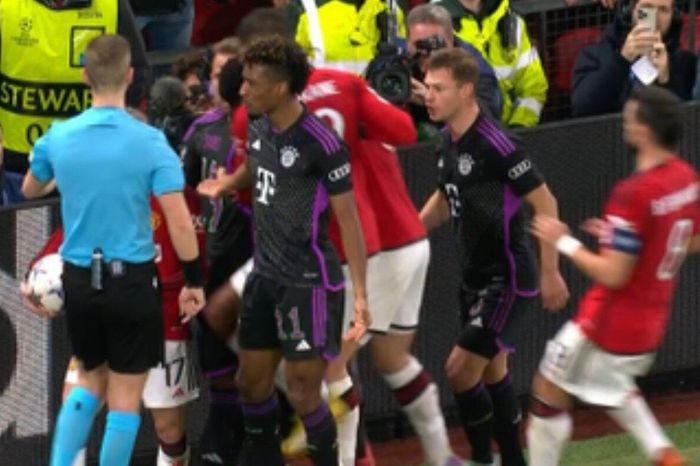 Sao trẻ Man Utd chơi xấu, xô xát với cầu thủ Bayern Munich