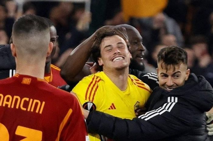 Europa League 2023/24: Hình ảnh trận đấu As Roma vượt qua Feyenoord sau loạt đá luân lưu