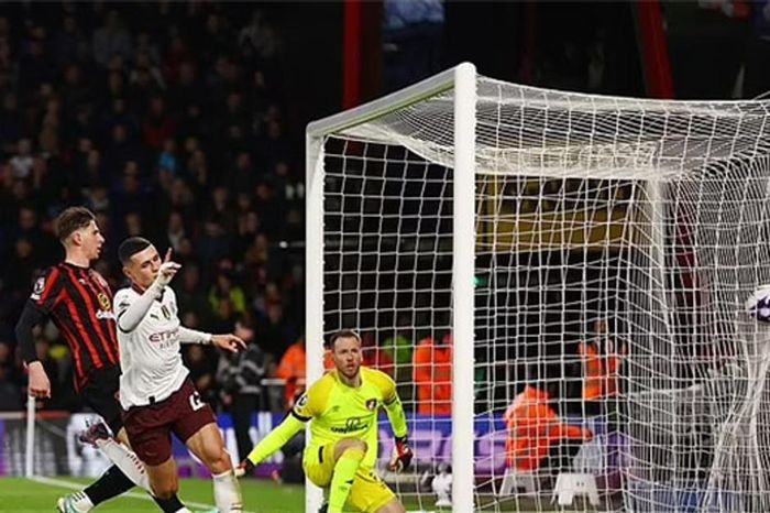 Man City thắng 1-0 trước Bournemouth
