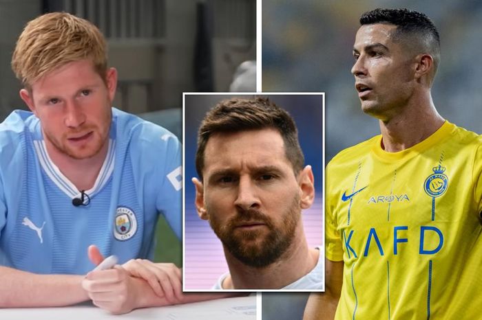 Bruyne từ chối CLB của Ronaldo, muốn về chơi cùng Messi với thu nhập 'khủng'