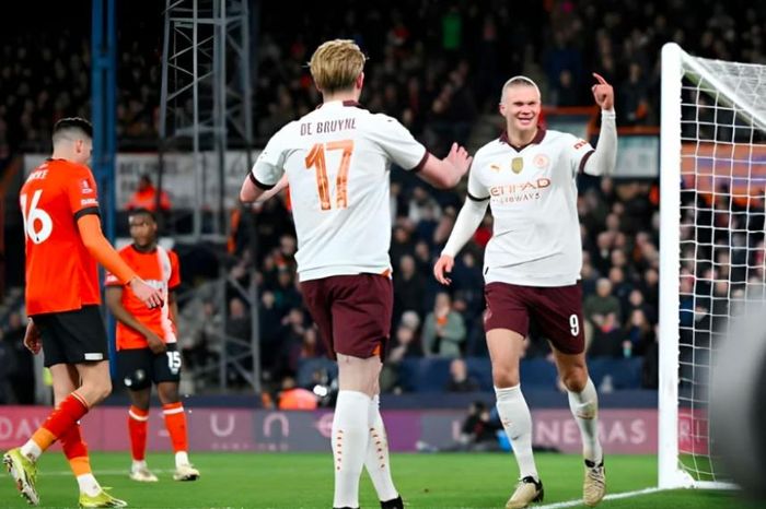 Haaland ghi 5 bàn đưa Man City vào tứ kết FA Cup 2023/24