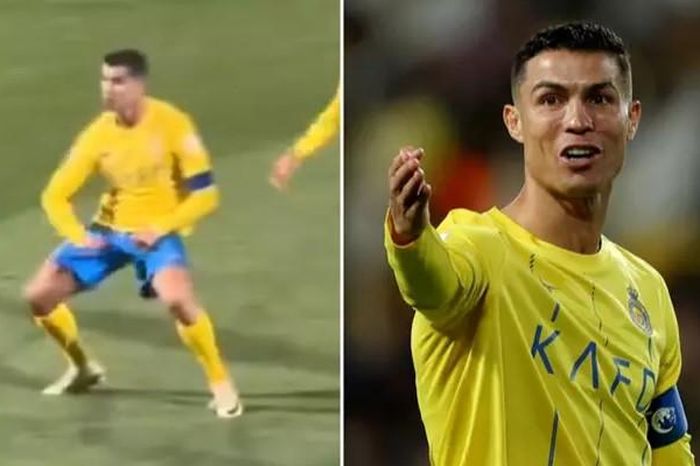 Ronaldo bị trừng phạt vì cử chỉ tục tĩu