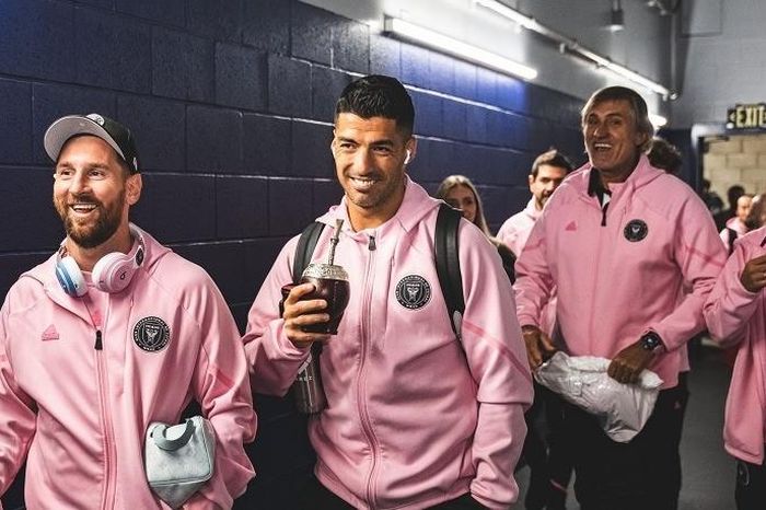 Messi và Luis Suarez với những hình ảnh gây sốt ở Inter Miami