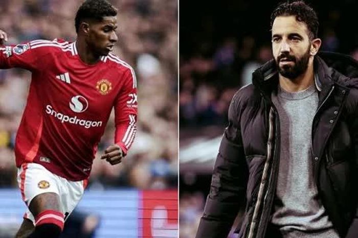Ruben Amorim gửi tối hậu thư sau trận hòa Ipswich, Marcus Rashford trên đường rời Man United ?