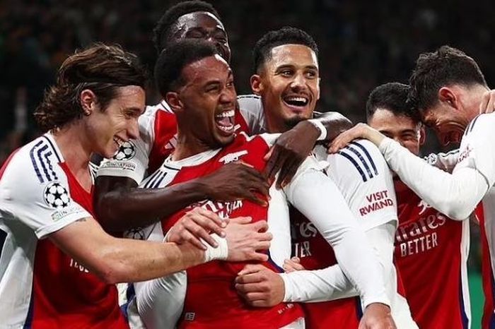 Lượt trận thứ 5 vòng phân hạng Champions League 2024-2025: Arsenal gỡ thể diện cho bóng đá Anh