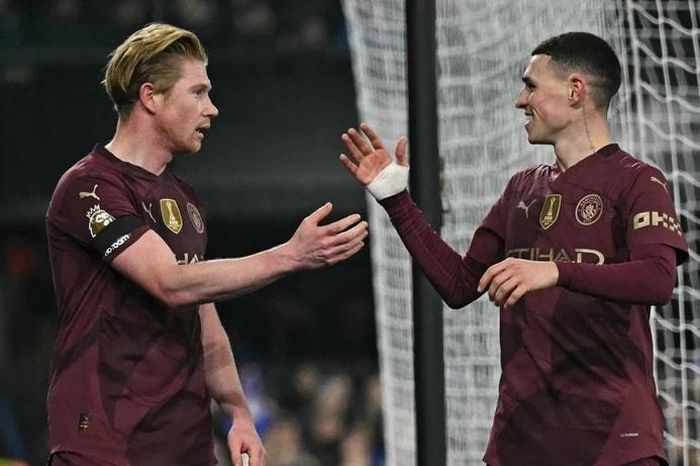 Man City trở lại top 4 sau trận thắng hủy diệt Ipswich Town