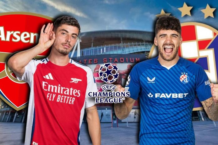 Dự đoán kết quả và đội hình ra sân trận Arsenal vs Dinamo Zagreb