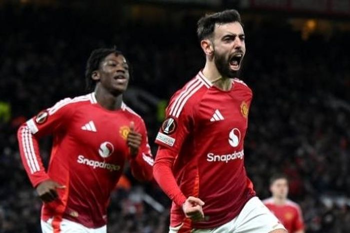 Bruno Fernandes tỏa sáng phút bù giờ, Man Utd thắng nghẹt thở tại Europa League