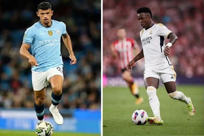 Hậu vệ mới của Man City chạy nhanh hơn Vinicius Jr